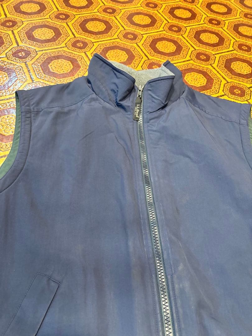 L.L BEAN ジップアップベスト XL