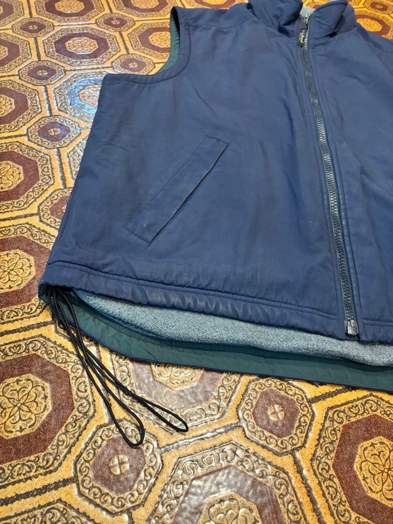 L.L BEAN ジップアップベスト XL