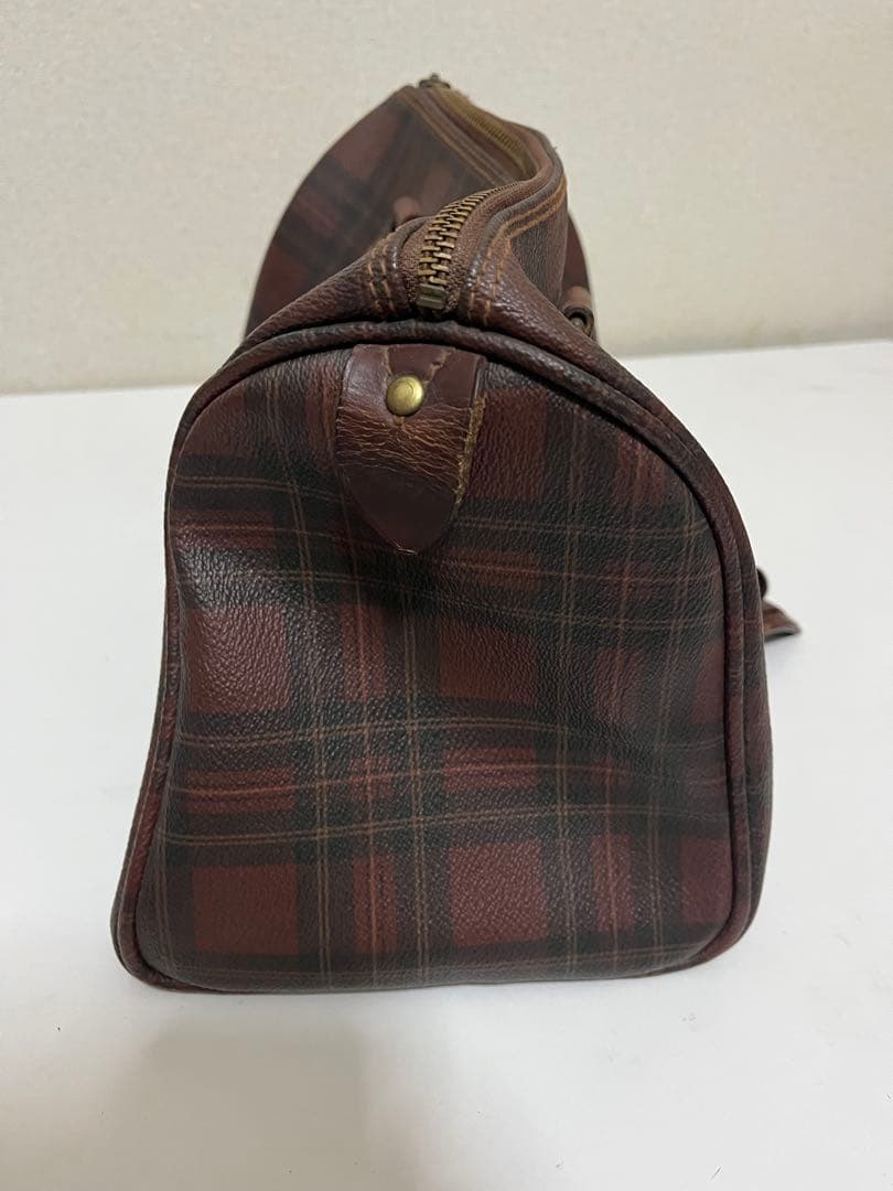 POLO Ralph Lauren ミニボストンバッグ チェック柄