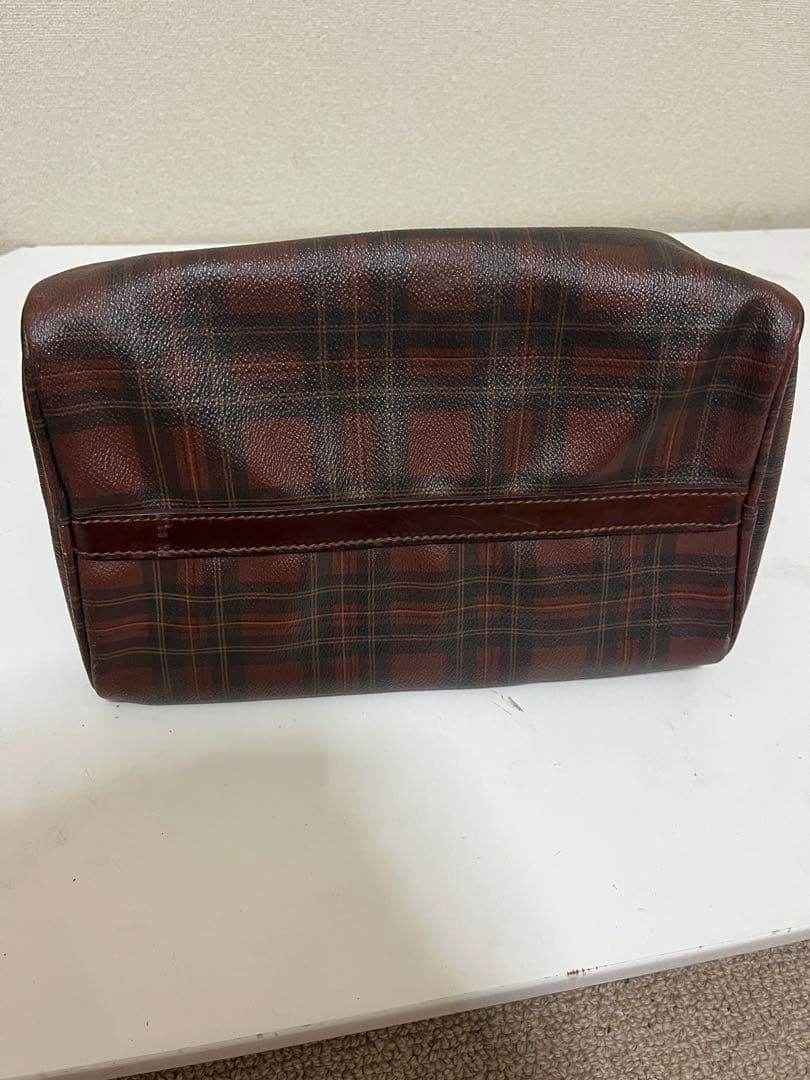 POLO Ralph Lauren ミニボストンバッグ チェック柄