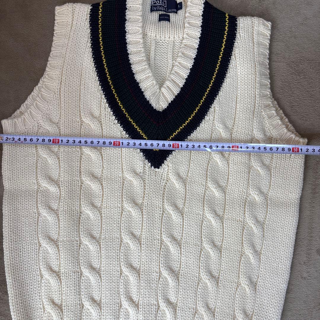 【未使用品】Polo by Ralph Lauren チルデンニットベスト