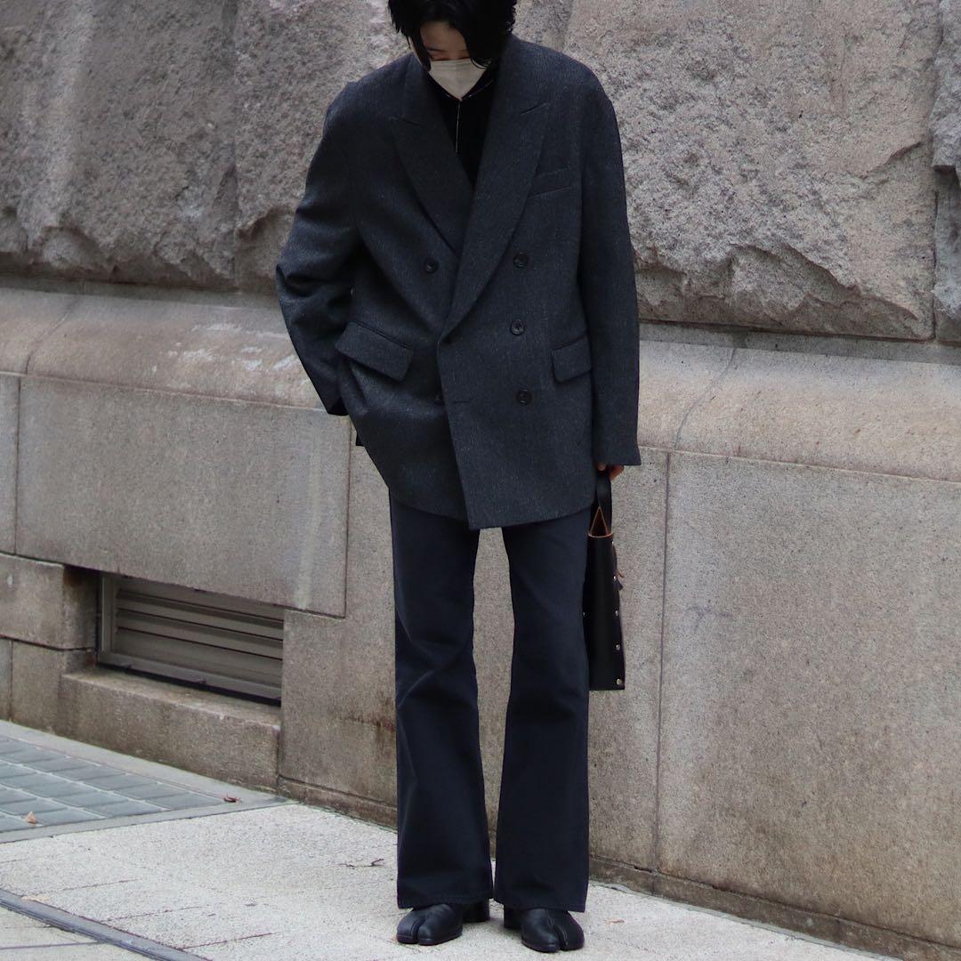 ジャケット・アウター stein/oversized double breasted jacket