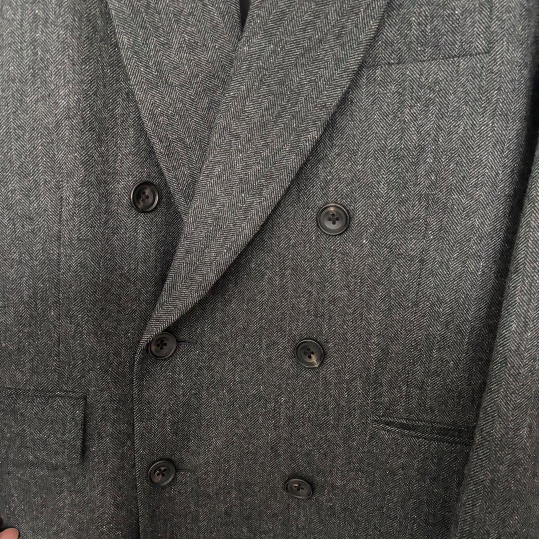 ジャケット・アウター stein/oversized double breasted jacket