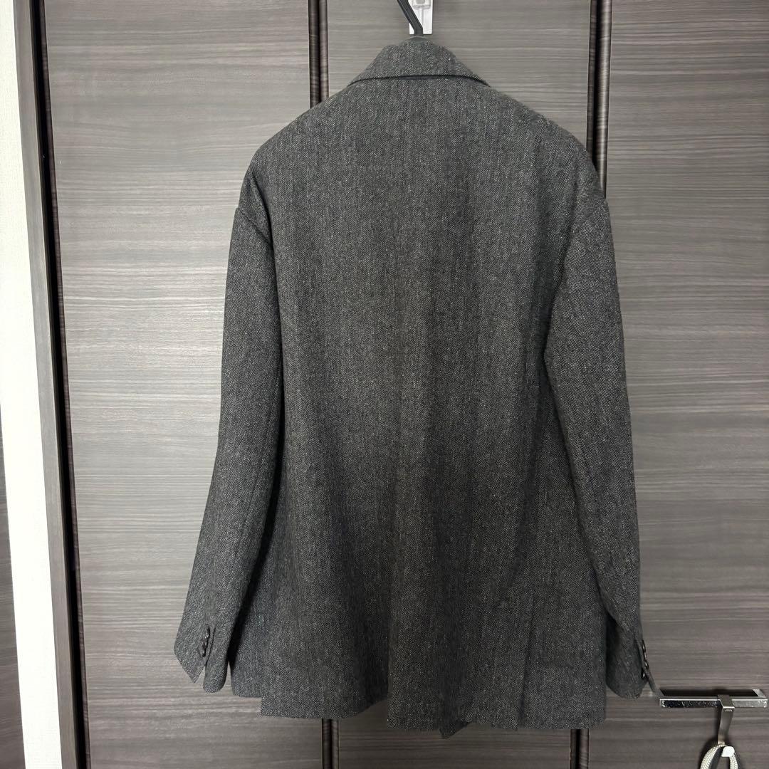 ジャケット・アウター stein/oversized double breasted jacket