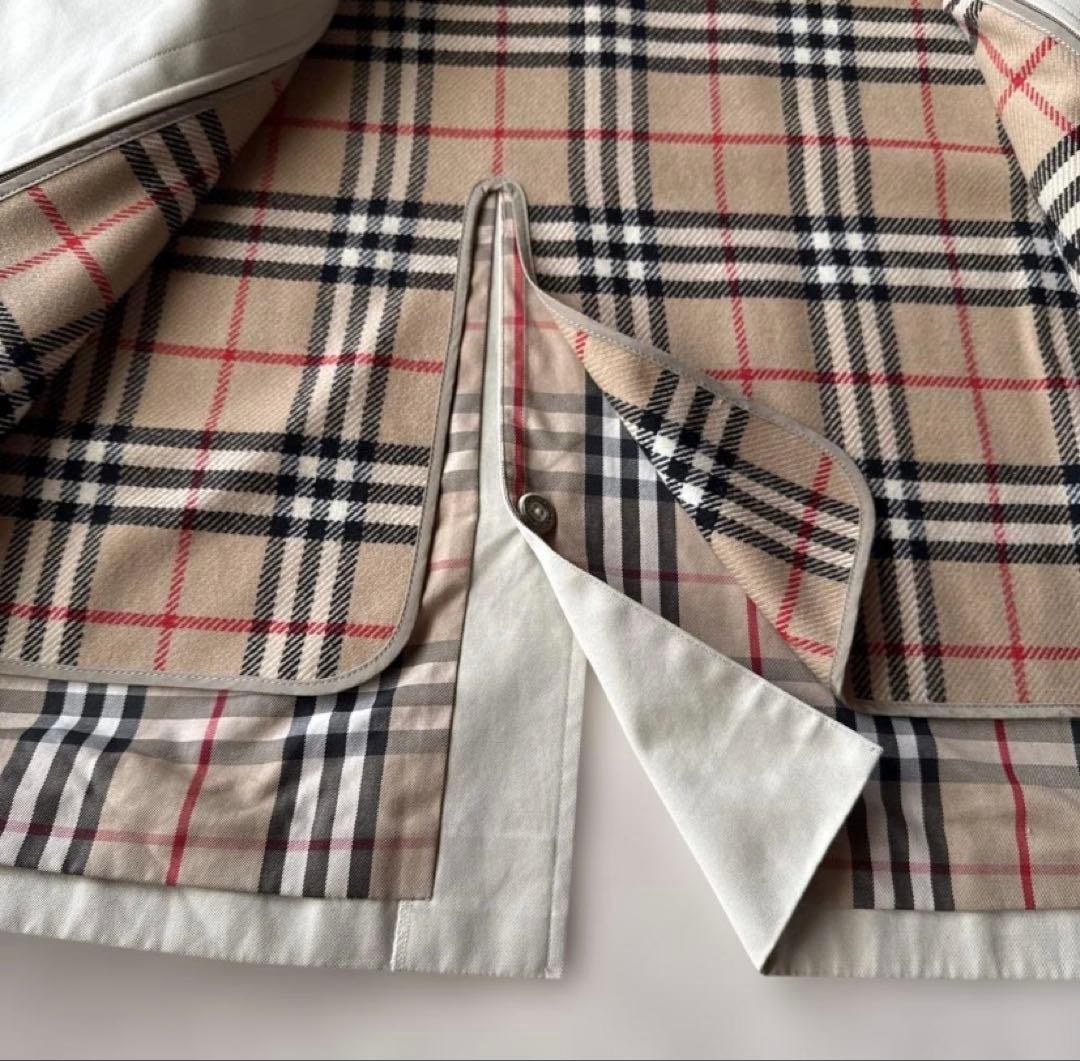 お値下げ中！【美品】Burberryライナー付きロングコート襟裏ノバチェック