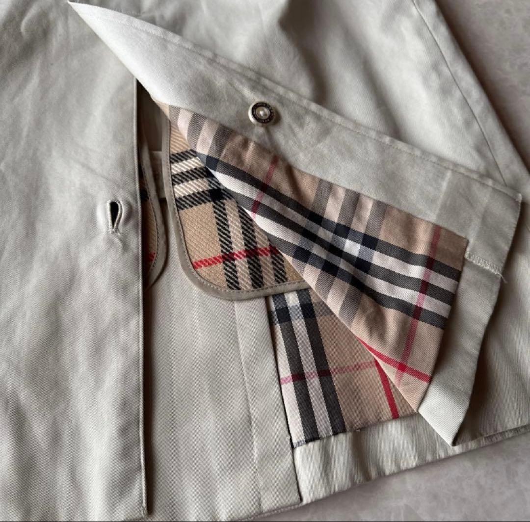お値下げ中！【美品】Burberryライナー付きロングコート襟裏ノバチェック