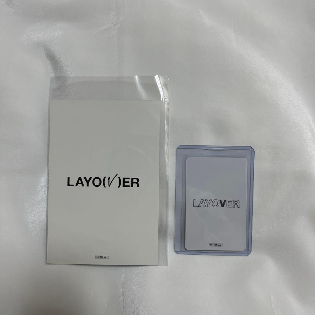 BTS V LAYOVER ユニバ 3形態セット 購入者限定特典