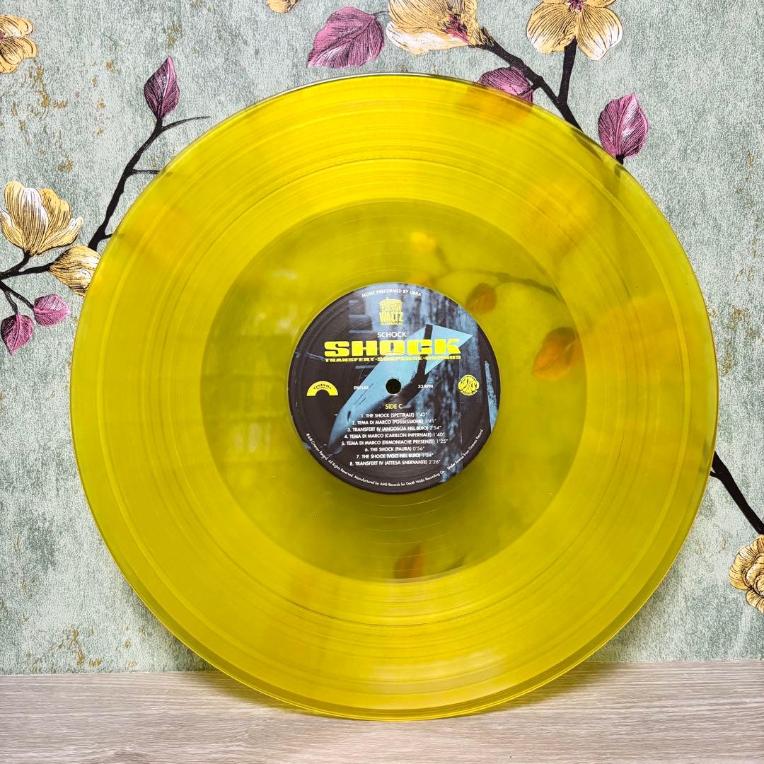 Libra 『SHOCK』 LP2枚組 クリアイエローヴァイナル 140g 帯付