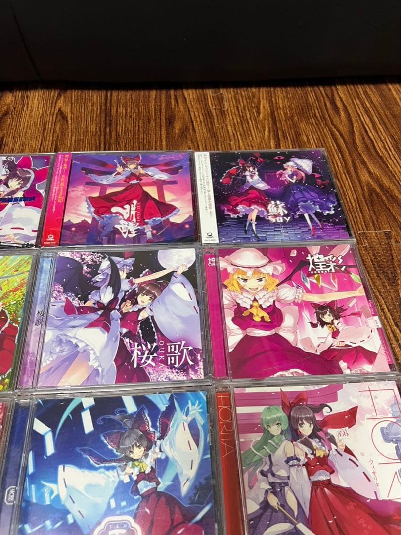 C-CLAYS 博麗霊夢 ジャケ 16枚 まとめ 東方project 帯有