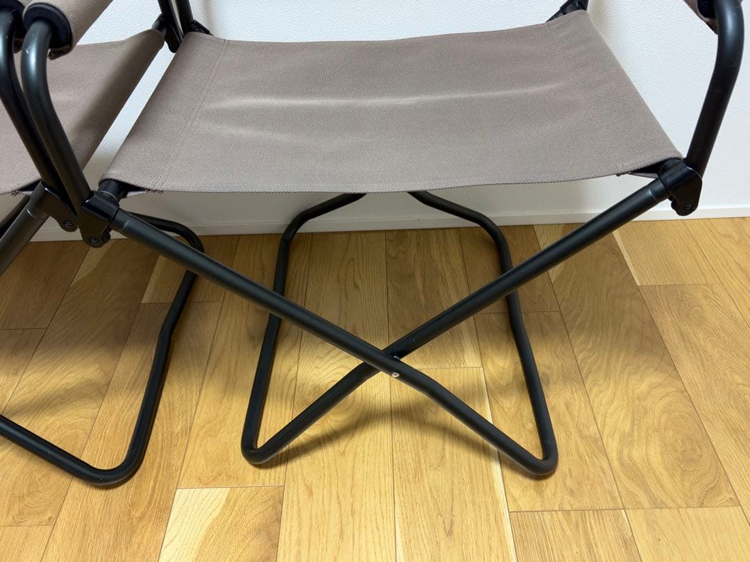 スノーピーク　FDチェアワイド グレー LV-077GY　2脚セット　④