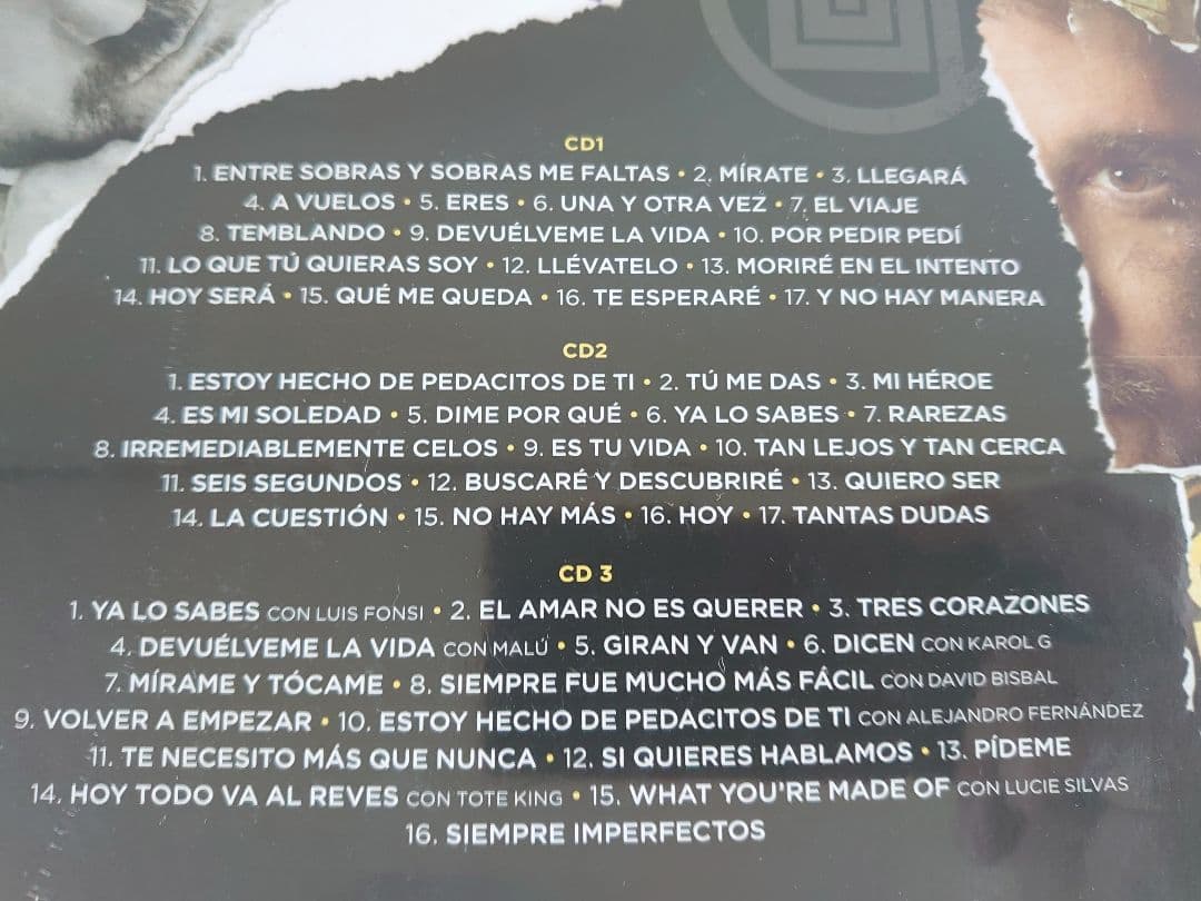 Antonio Orozco-Pedacitos de mi/3CD＋1BOOK