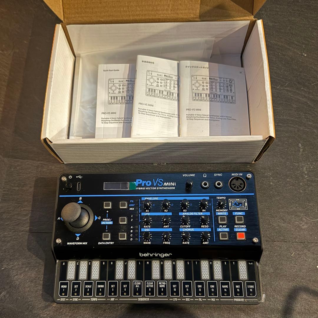K*M様 BEHRINGER ベリンガー PRO-VS MINI シンセサイザー