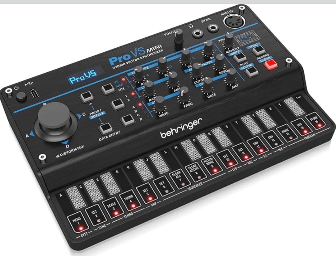 K*M様 BEHRINGER ベリンガー PRO-VS MINI シンセサイザー