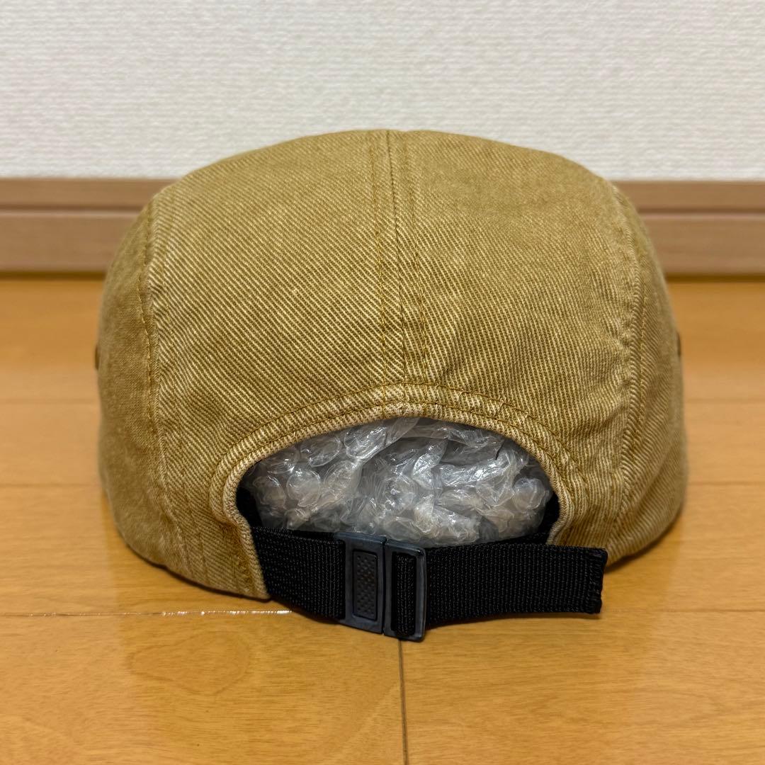 Supreme Dyeid Denim Camp Cap マスタード 11ss