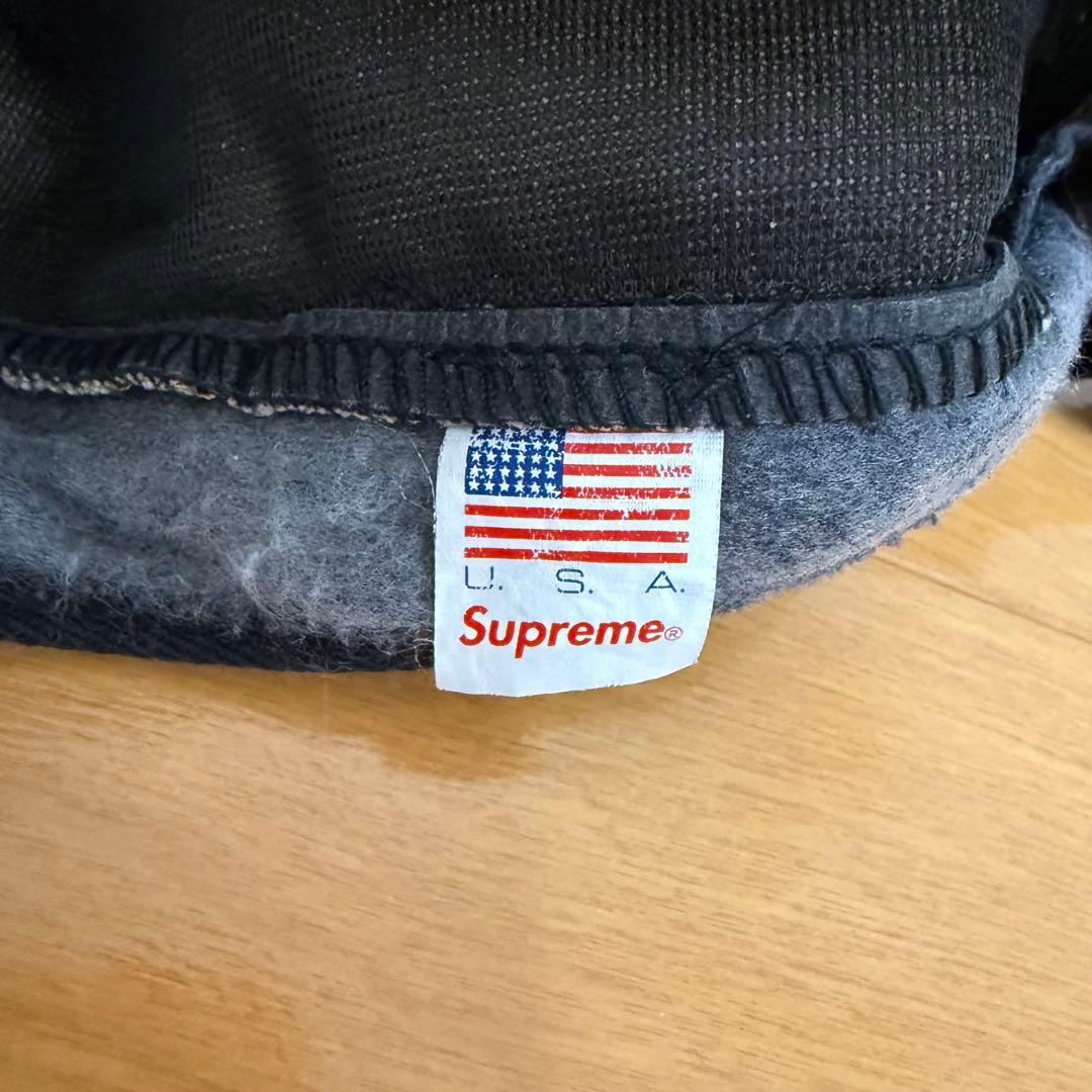 Supreme Dyeid Denim Camp Cap マスタード 11ss