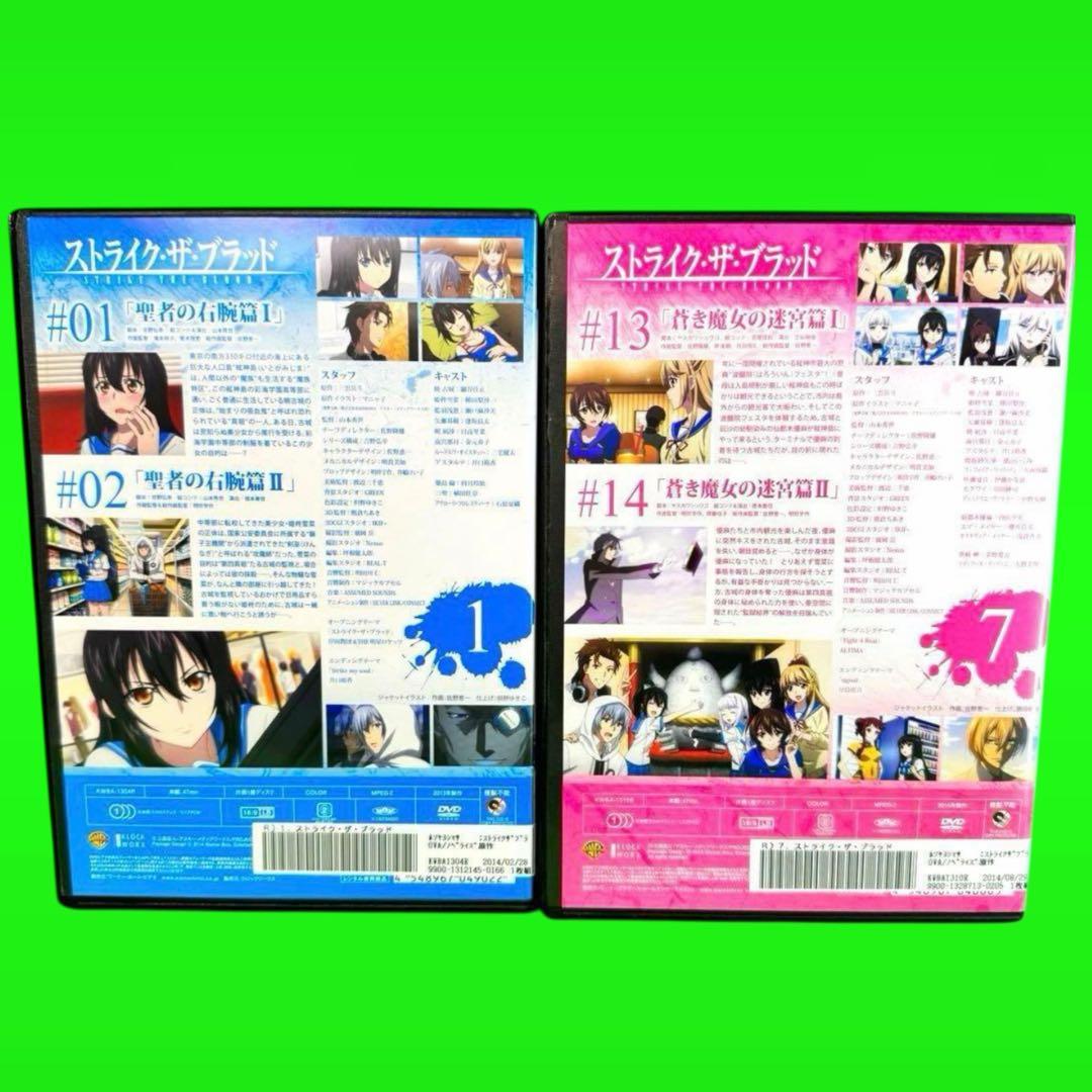 ケース付 ストライク・ザ・ブラッド DVD　Ⅰ～V +特別編 全31巻