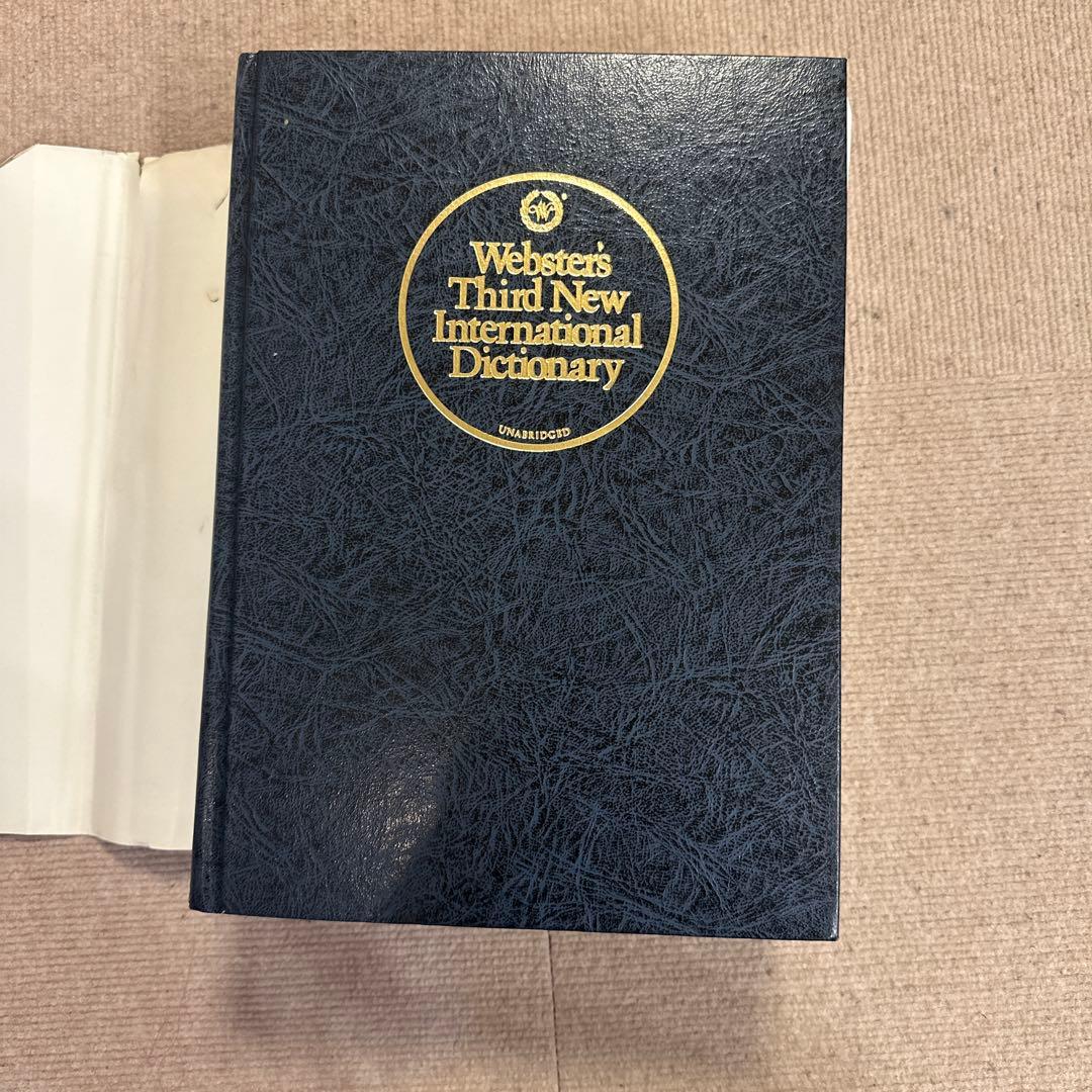 英英辞書 Webster's Dictionary