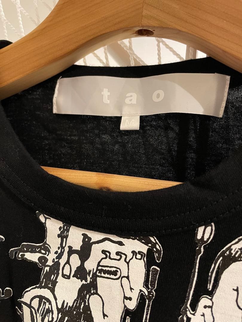 tao SNORK Tシャツ２-BLACK-