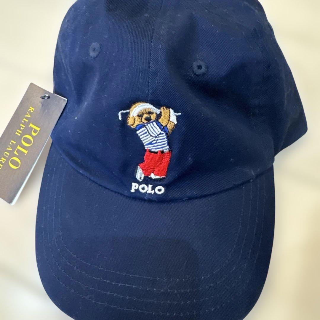 Polo Ralph Lauren ネイビーキャップ OS