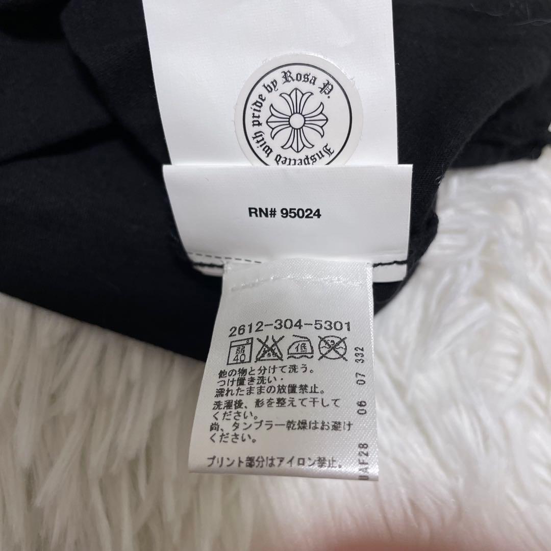 Chrome Hearts トリプルクロス ダメージ加工　タンクトップ S 黒