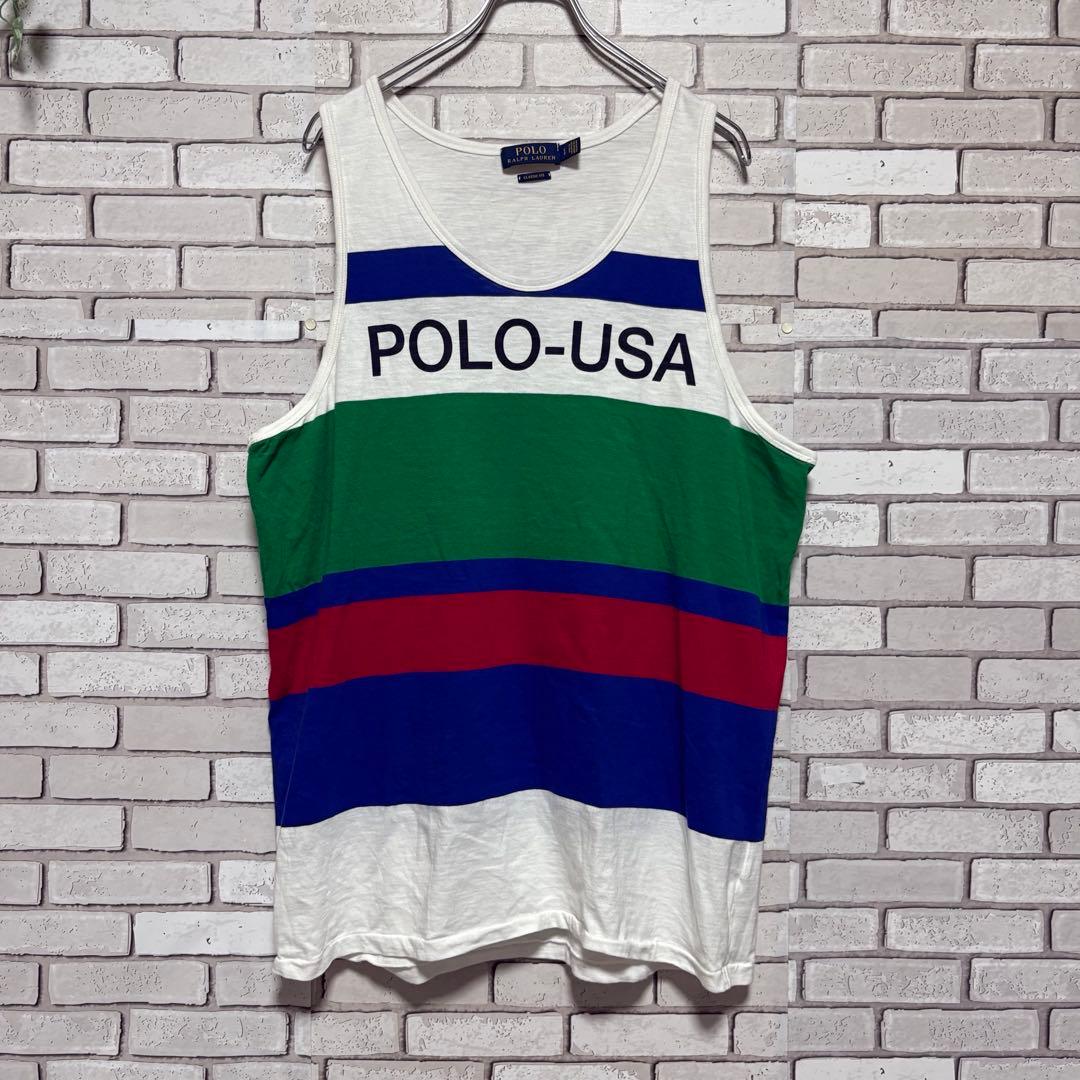 【希少】POLO RALPH LAUREN タンクトップ Lサイズ