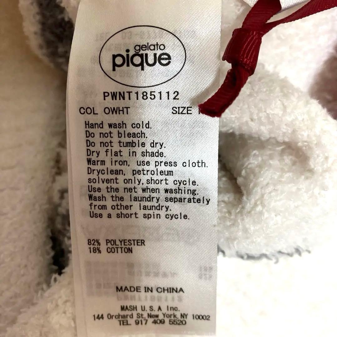 本日お値下げ　新品タグ付き　ジェラートピケ　スヌーピー　プルオーバー