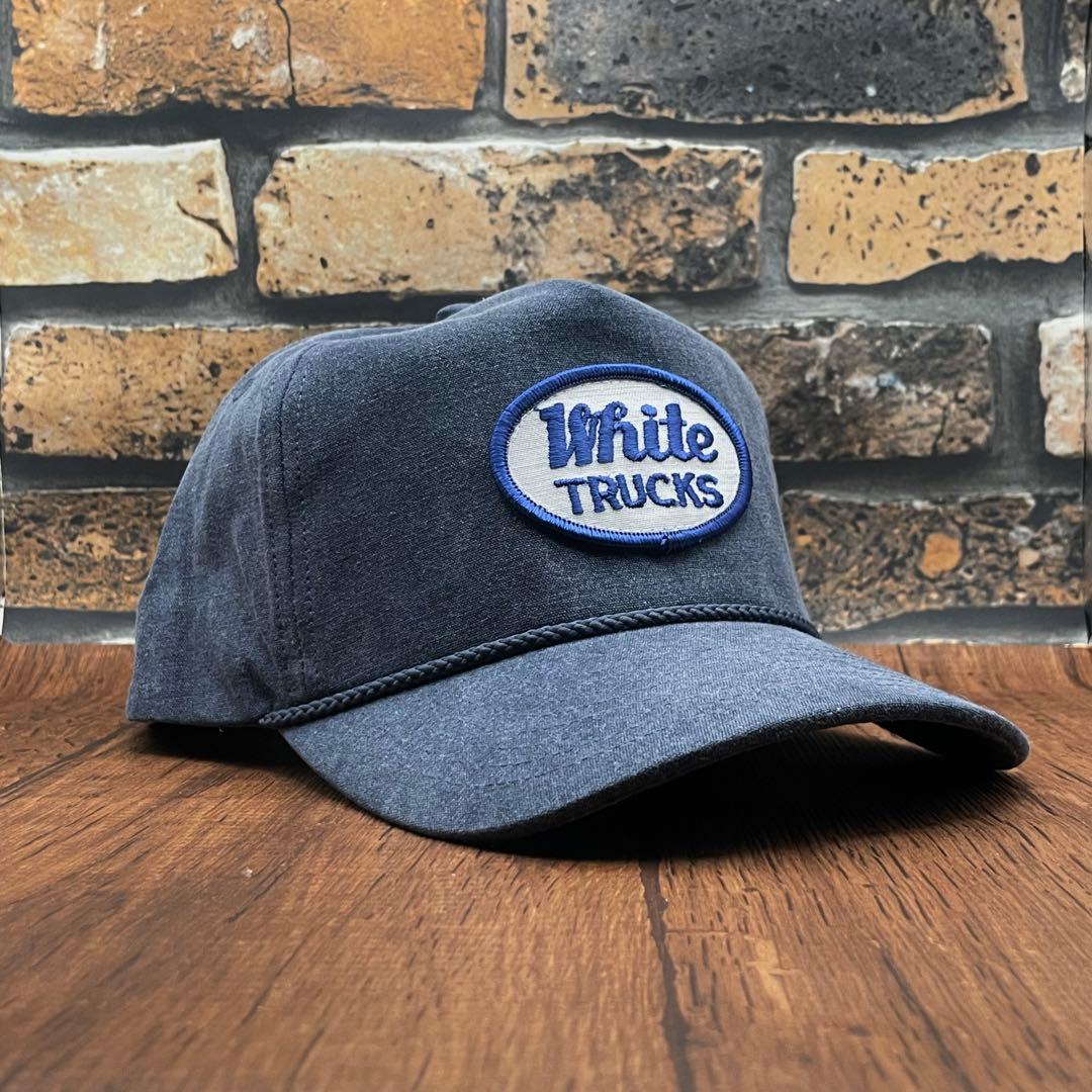 【ビンテージ】トラッカーキャップfartco 同ブランド 70'sWHITE