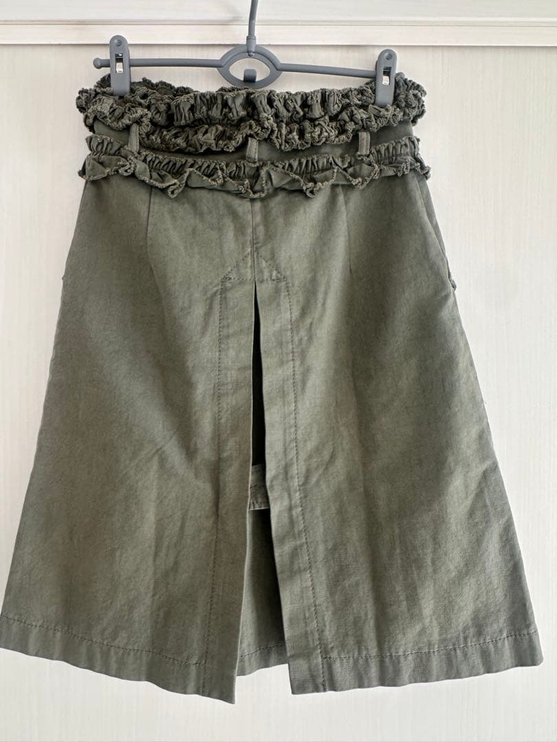 AD2007 tricot COMME des GARCONS フリルスカート