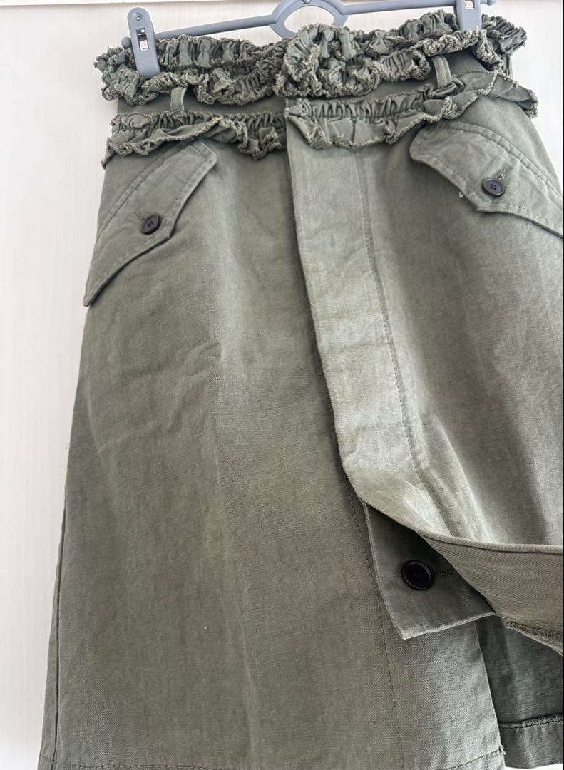 AD2007 tricot COMME des GARCONS フリルスカート