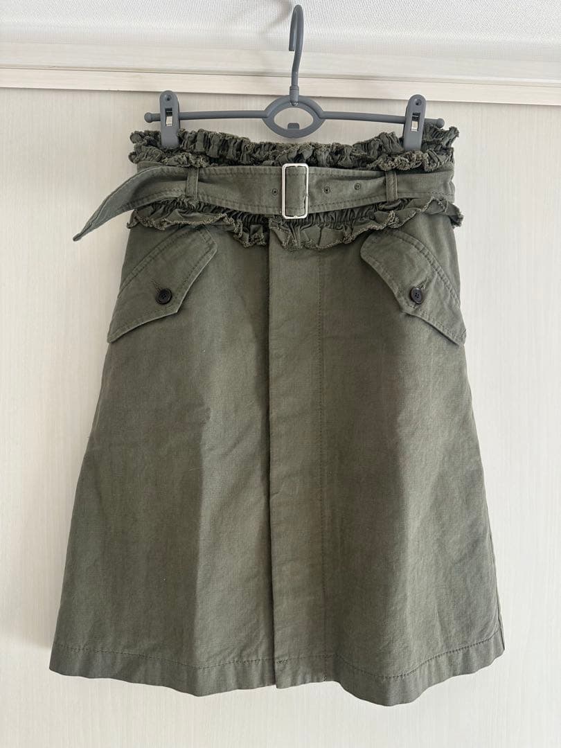 AD2007 tricot COMME des GARCONS フリルスカート