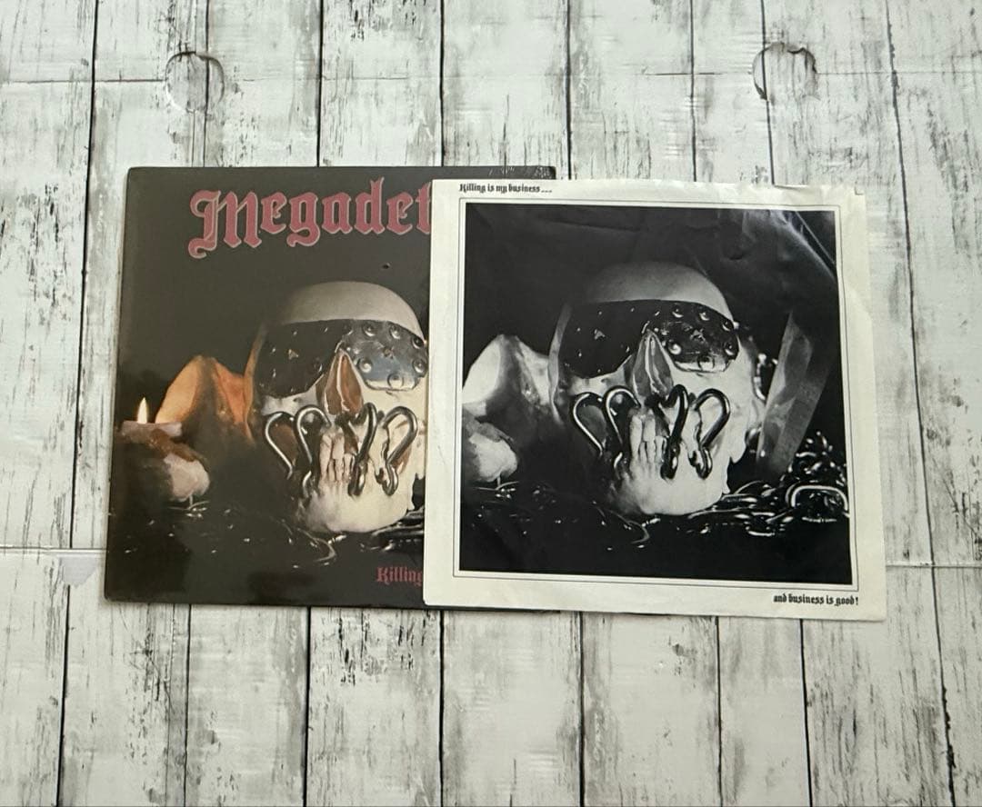 Megadeth Killing is my business レコード