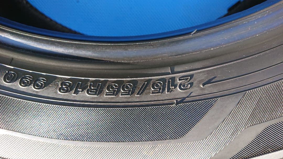 スタッドレスアイスガード4本セット(215／55R18)2018年製