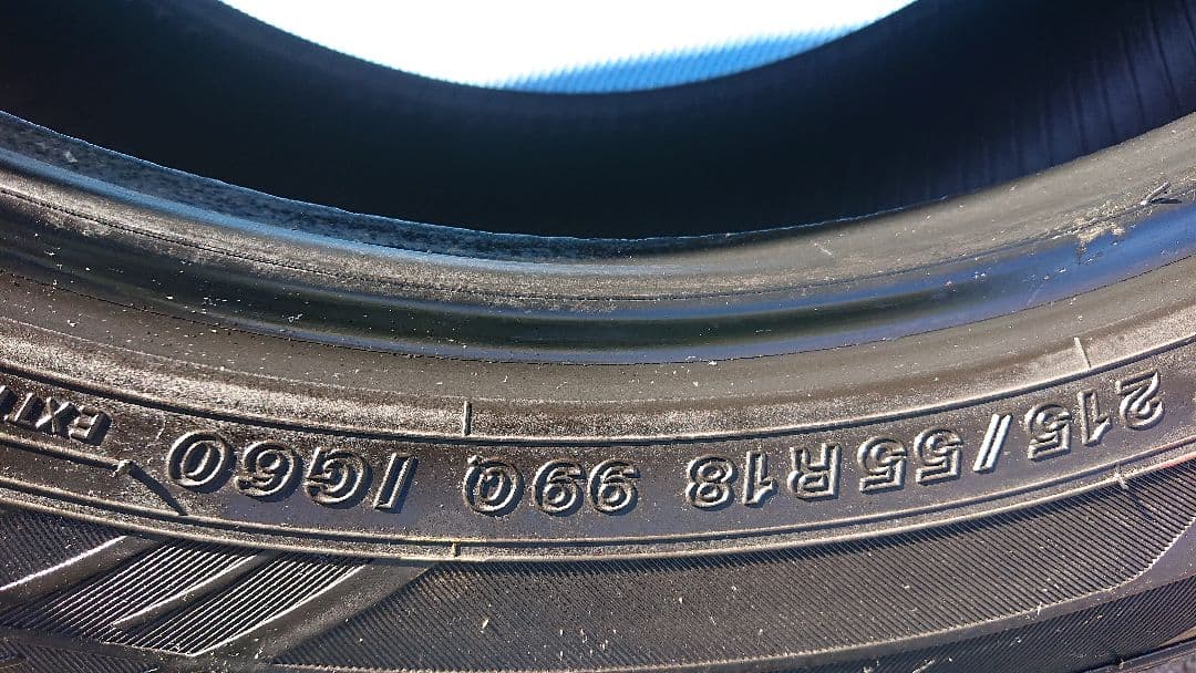 スタッドレスアイスガード4本セット(215／55R18)2018年製