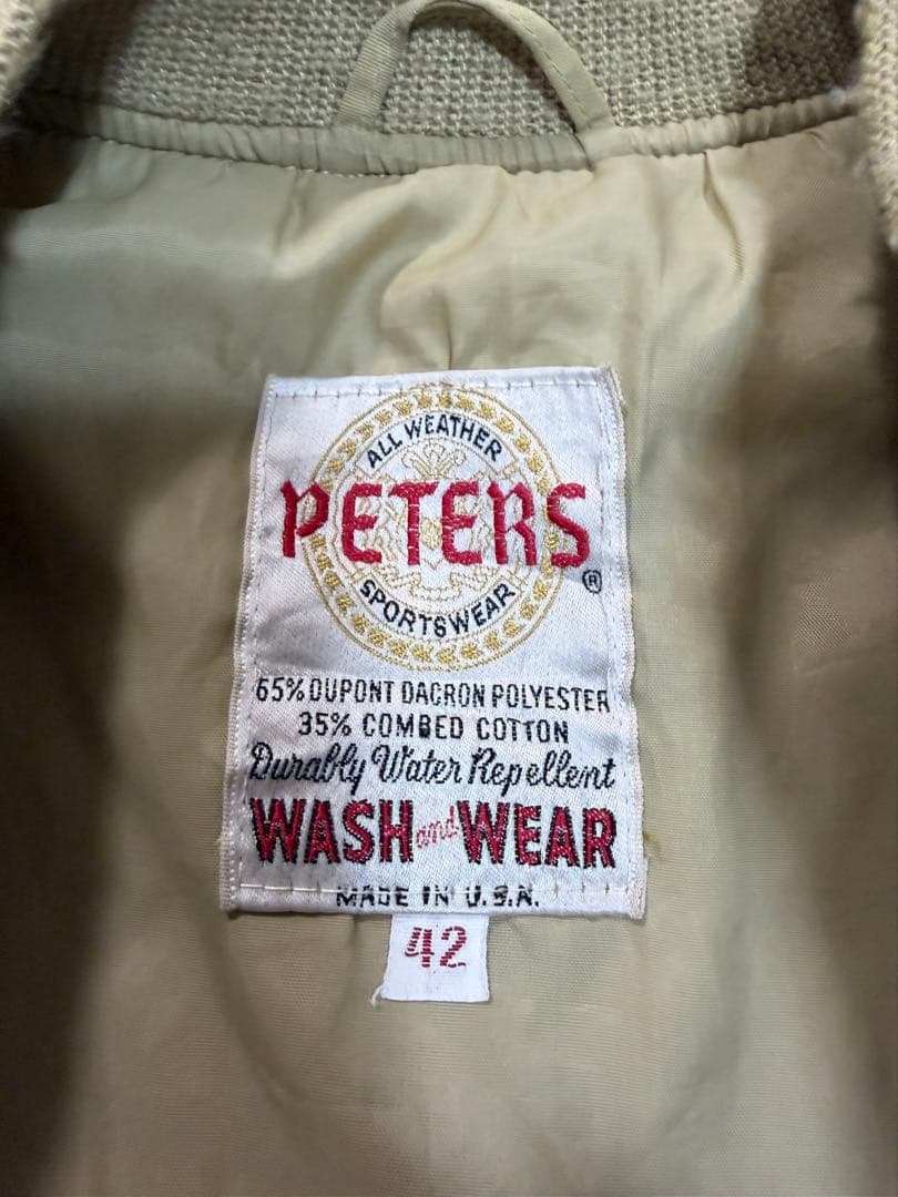 〜*〜様 60s PETERS カップショルダージャケット USA製 ダービージ