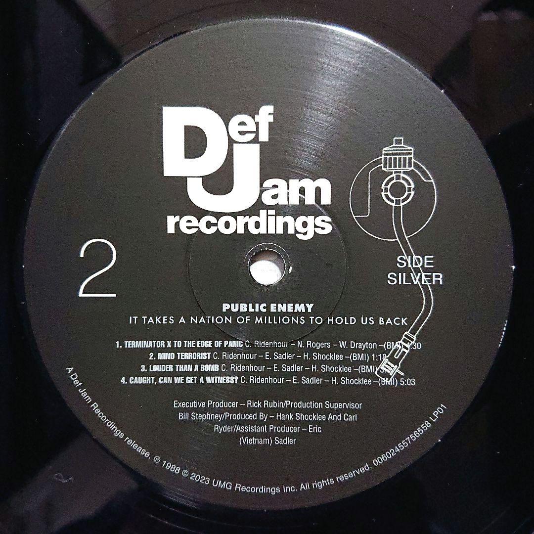 Public Enemy –It Takes A Nation・2 x レコード