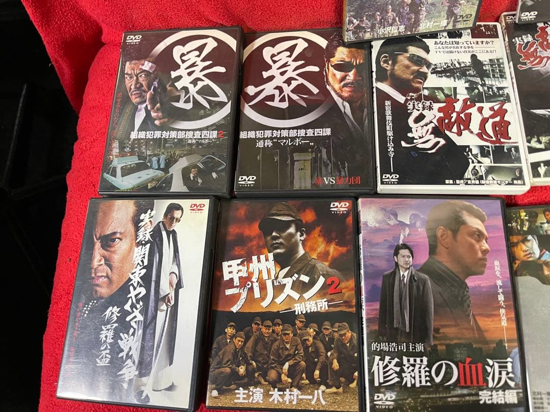 Vシネマ　日本映画DVDセット（複数枚）　小沢仁　清水宏次朗　など計15本セット