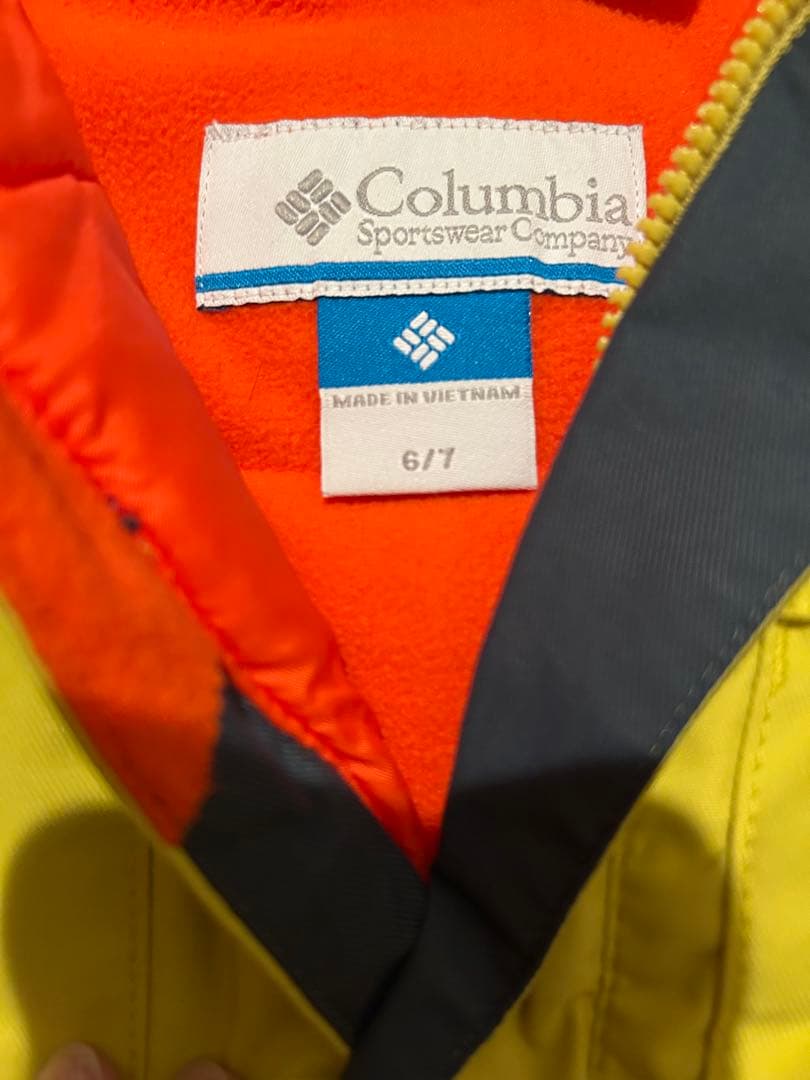 【値下げ★Columbia】子供用スキーウェア 6/7サイズ
