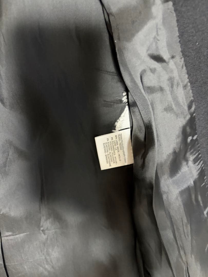 MaxMara 黒 ボタン付きロングコート