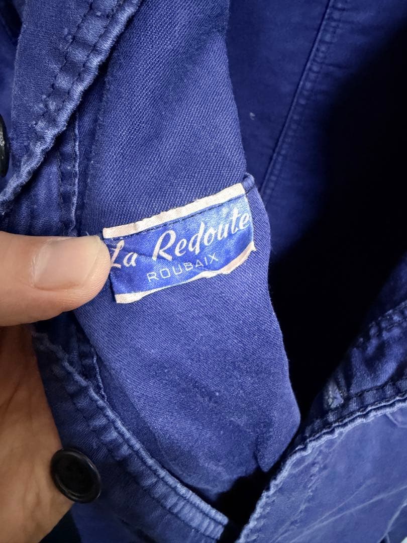 60s 70s La Redoute フレンチワークジャケット　モールスキン