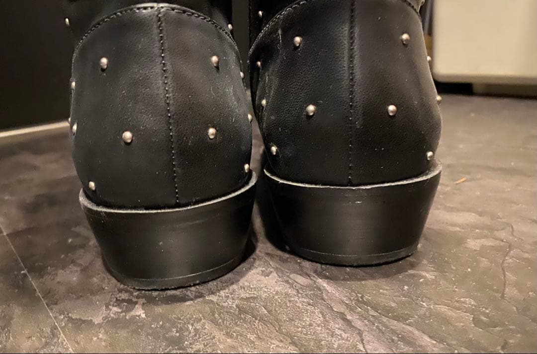 靴 Ameri Vintage WESTERN STUDS LONG BOOTS