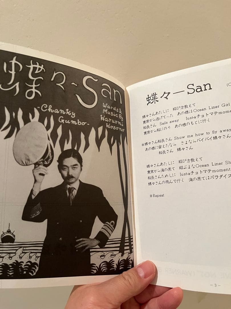 細野晴臣　 Bon Voyage Co.　泰安洋行　アナログレコード　帯付き