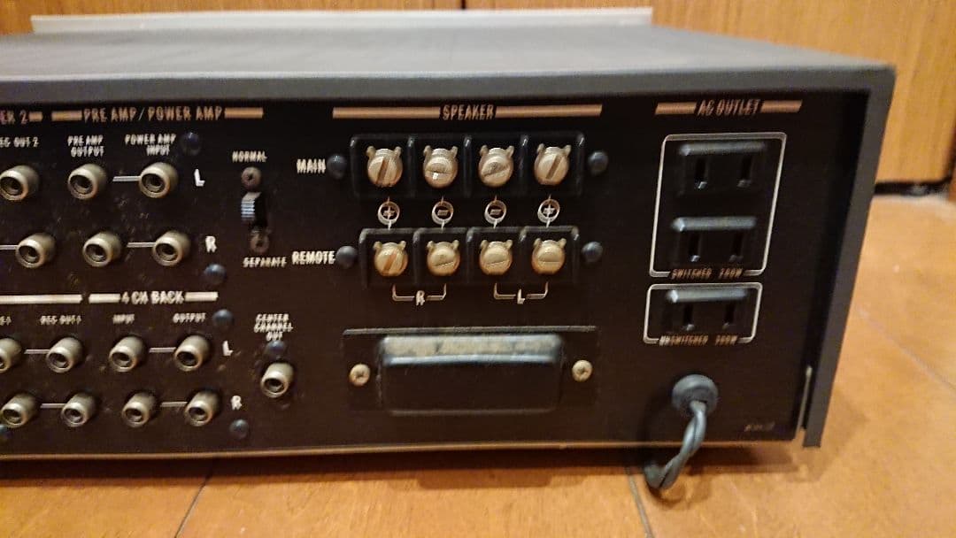 稀少 外箱 説明書付 プリ・メインアンプ　SONY TA-1150D