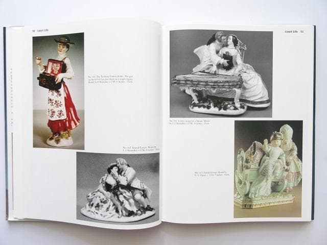 洋書◆マイセン人形の写真集 本 アンティーク フィギュア