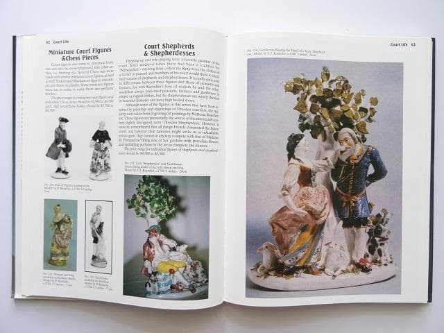 洋書◆マイセン人形の写真集 本 アンティーク フィギュア