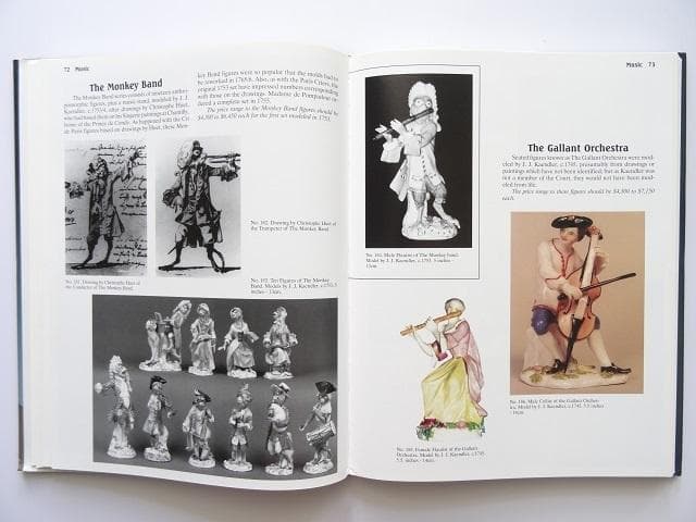 洋書◆マイセン人形の写真集 本 アンティーク フィギュア