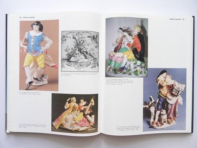 洋書◆マイセン人形の写真集 本 アンティーク フィギュア