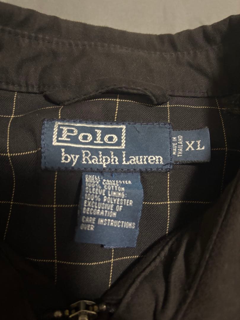 【美品】Polo by Ralph Lauren XL 黒ジャケット