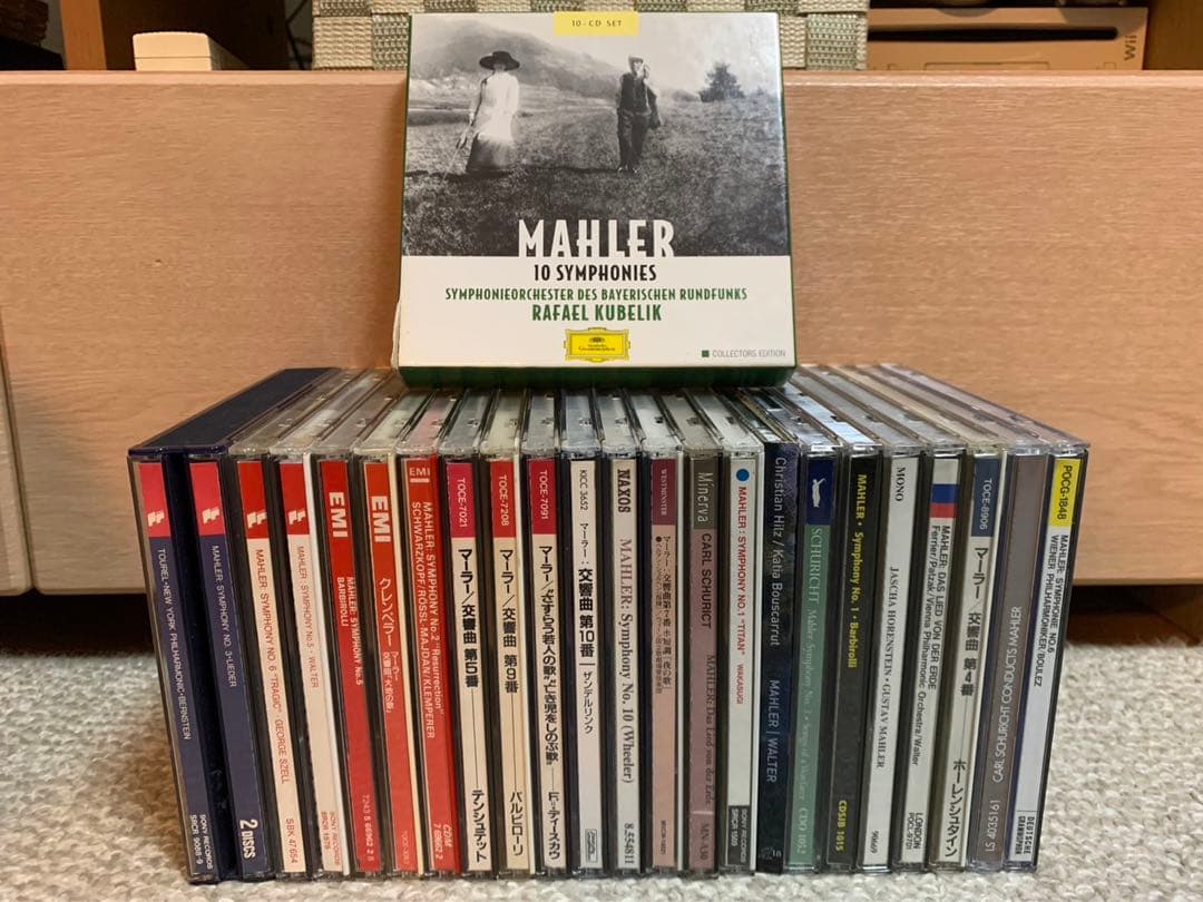 【CDクラシック】マーラーMahler23枚＋10symphonies