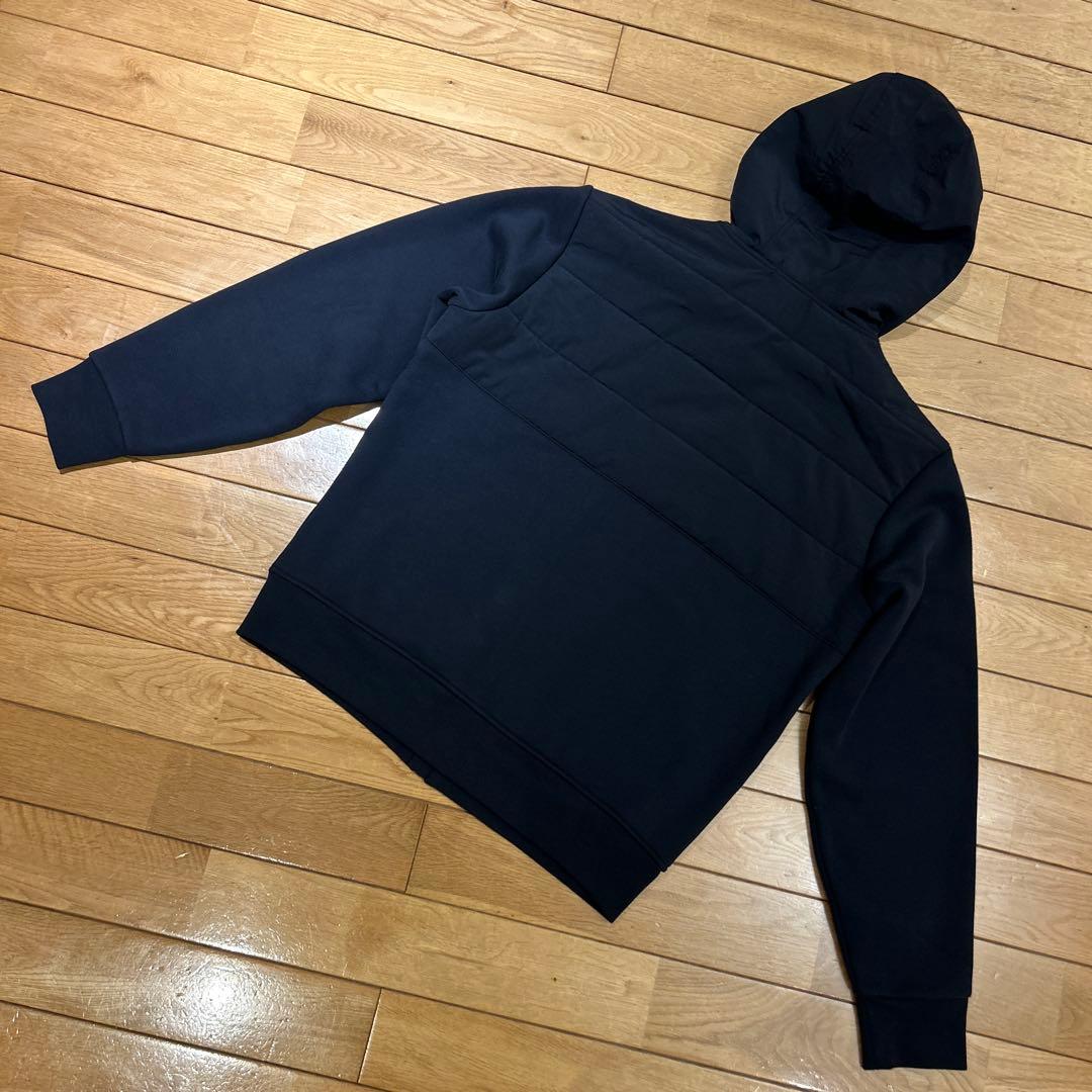【極美品】 POLO RALPH LAUREN 裏ボア付きフードパーカーネイビー
