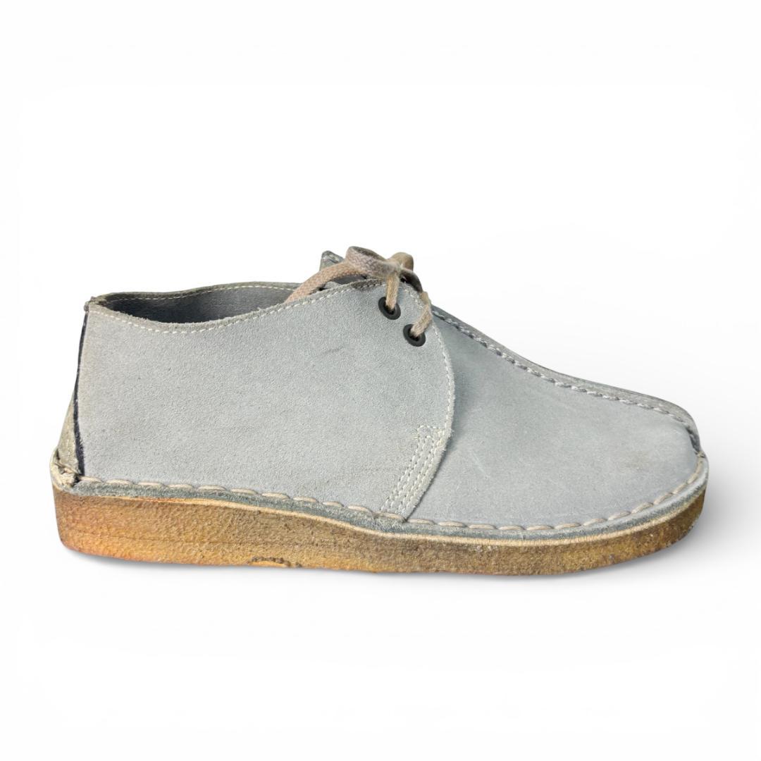 Clarks デザートトレック スエード ライトグレー 25cm クラークス